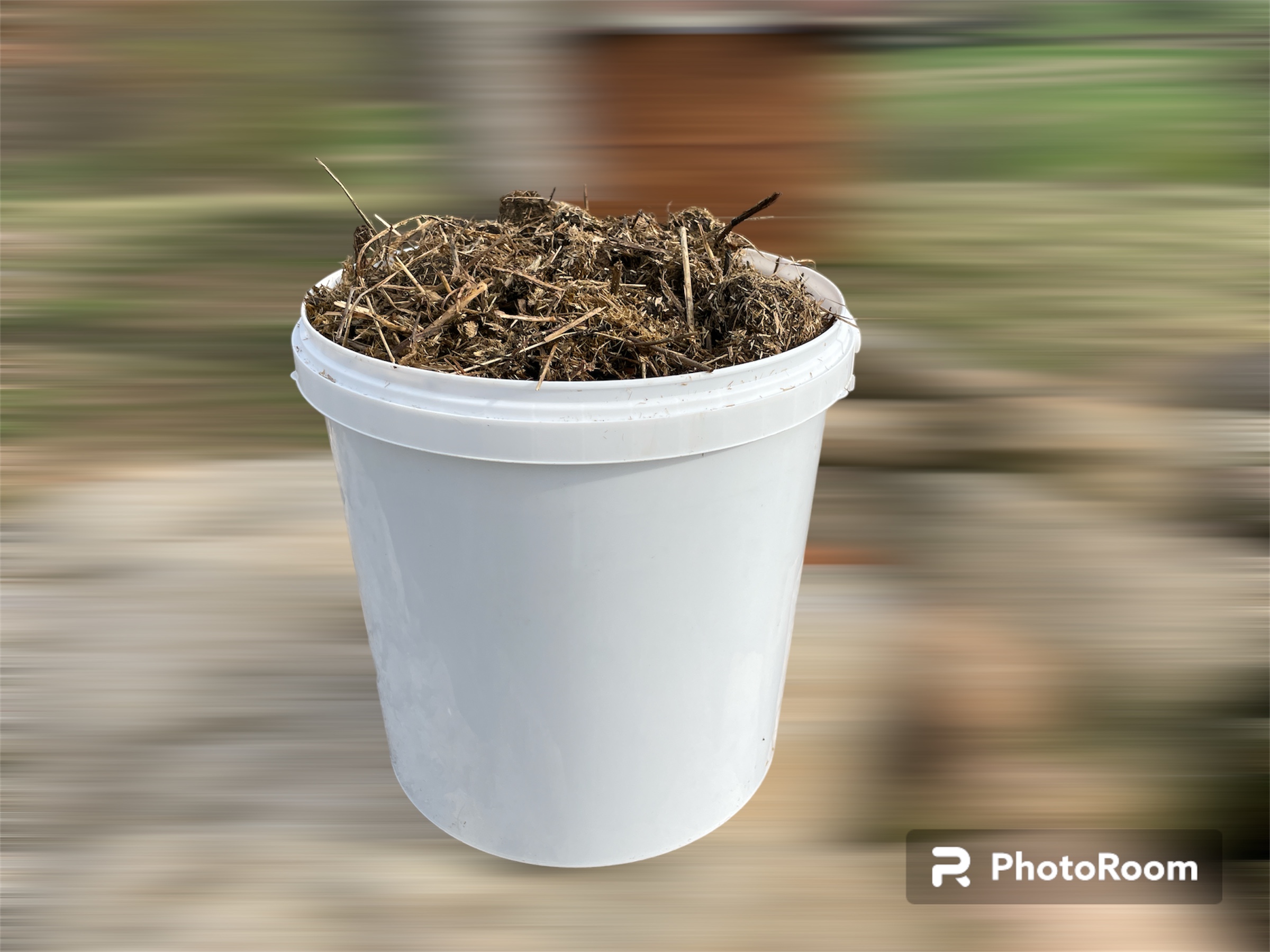 Horse manure plant fertiliser, 10 l bucket