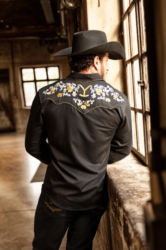 Western shirt DORIAN Yellowstone Collection