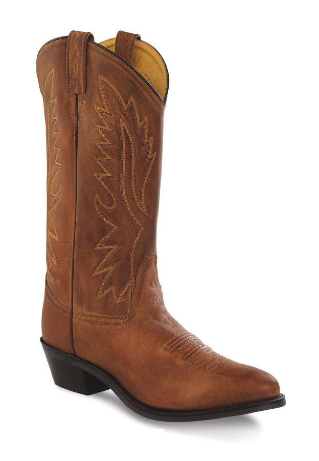 Kovbojské boty dámské OW2029L, světle hnědé